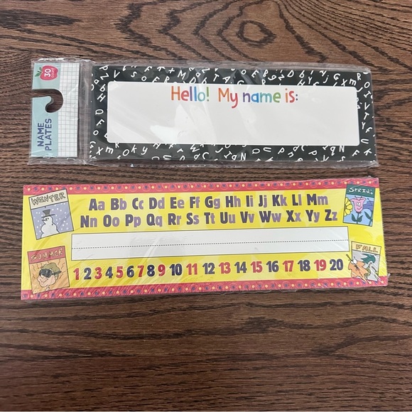 Teacher School Supplies Nwt (not the dry erase it is not avail) - Picture 4 of 6